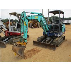 2012 IHI 28N MINI EXCAVATOR, VIN/SN:WL003061 - 4' STICK, QUICK COUPLER, 18" BUCKET, AUX HYD, BLADE, 