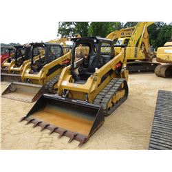 2016 CAT 259D SKID STEER LOADER, VIN/SN:FTL07230 - CRAWLER, HIGH FLOW, GP BUCKET, CANOPY, METER READ