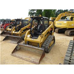 2015 CAT 259D SKID STEER LOADER, VIN/SN:FTL04626 - CRAWLER, TWO SPEED, GP BUCKET, CANOPY, METER READ
