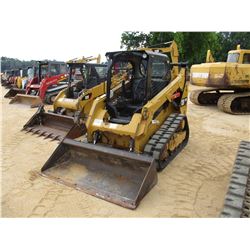2014 CAT 259D SKID STEER LOADER, VIN/SN:FTL00232 - CRAWLER, GP BUCKET, HIGH FLOW, CANOPY, METER READ
