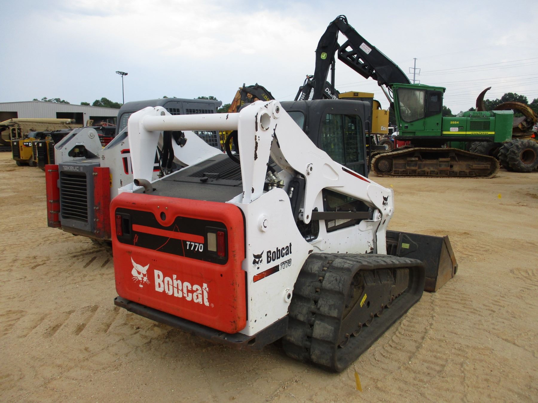 2014 BOBCAT T770 SKID STEER LOADER, VIN/SNAN8T13034 CRAWLER, GP