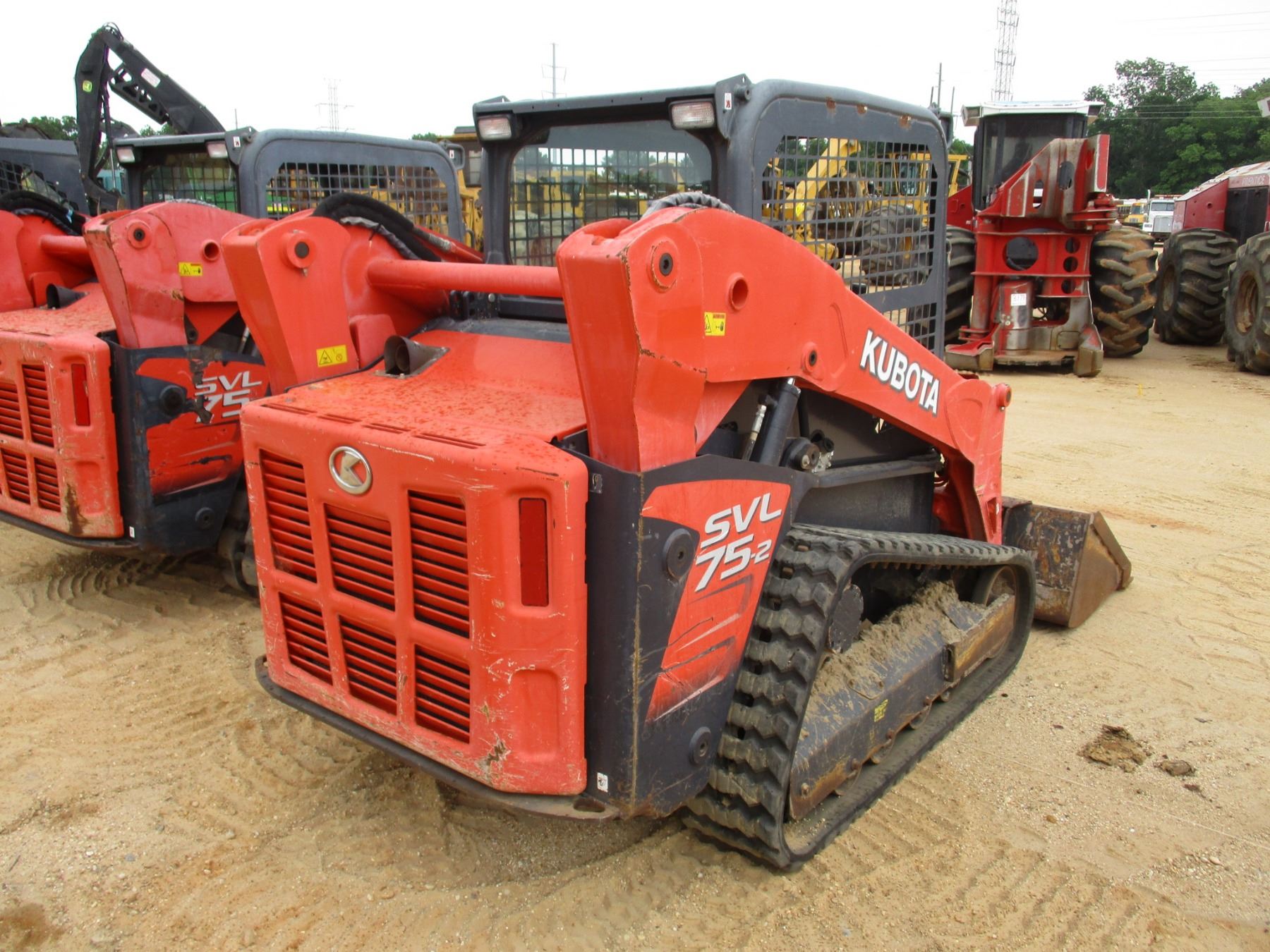 2014 KUBOTA SVL752 SKID STEER LOADER, VIN/SN20815 CRAWLER, HIGH