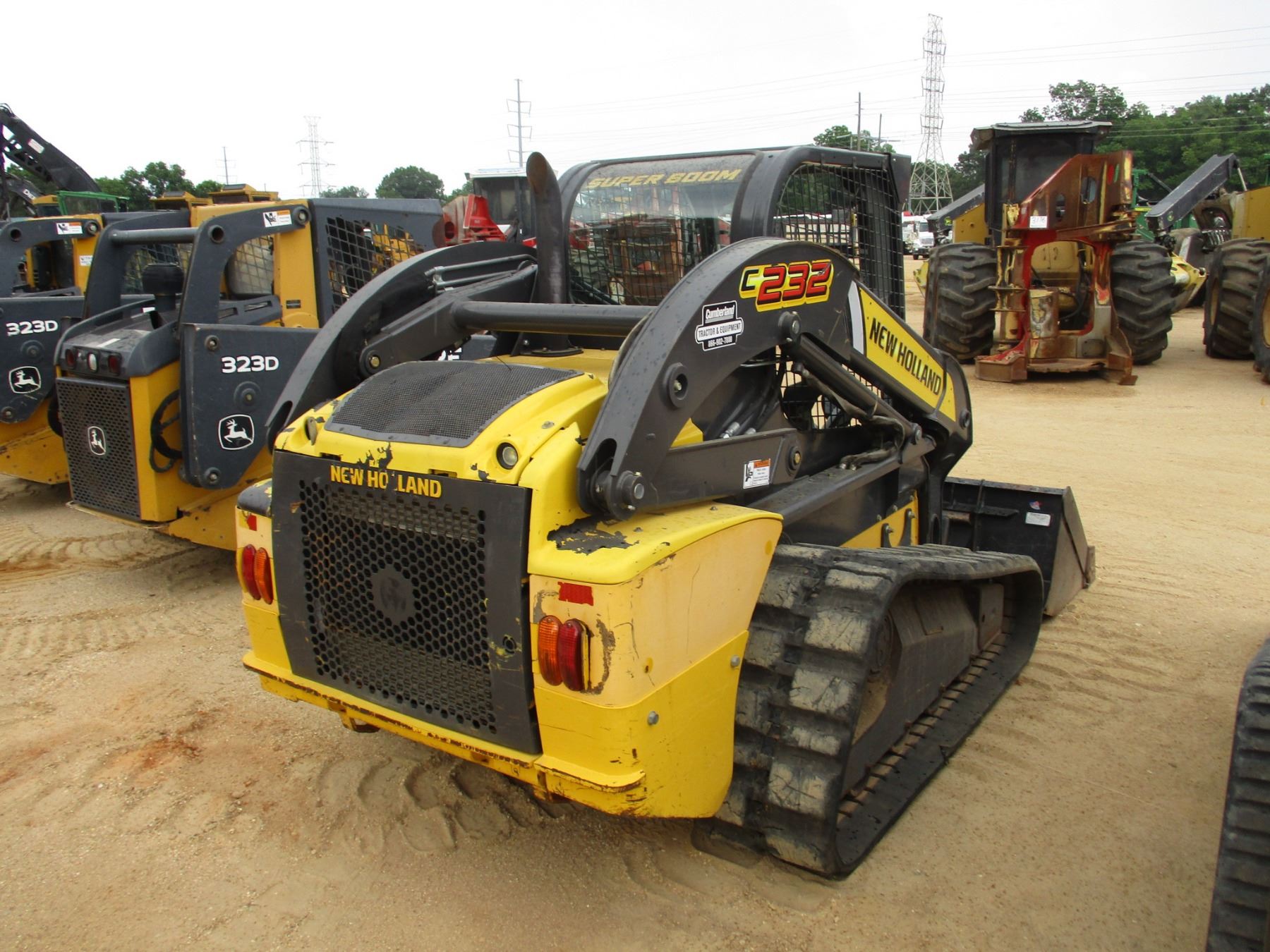 2013 NEW HOLLAND C232 SKID STEER LOADER, VIN/SNJDM471032 CRAWLER, GP