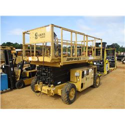GROVE WORLDWIDE 3884XT MANLIFT, VIN/SN:43967 - 1,250# CAPACITY, GAS ENGINE, METER READING 1,317 HOUR