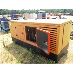 HIMOINSA GENERATOR SET, - 56 KW SET, 208/120 VOLTS, 60HZ DIESEL ENGINE