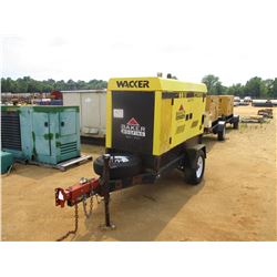 WACKER G50 GENERATOR, VIN/SN:5116988 - WACKER G50 (41.0 KW) GENERATOR SET, S/N 5116988, EQUIPPED W/ 