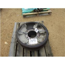 (2) RAILROAD CAR WHEEL