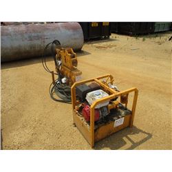 A.P.E VIBRATORY DRIVER W/GAS DRIVEN HYD POWER UNIT
