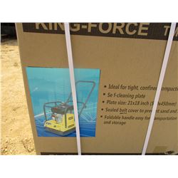 KING FORCE TME90 PLATE COMPACTOR, - GAS ENGINE