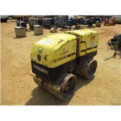 2007 WACKER RT80 TRENCH ROLLER, VIN/SN:5720357 - 32" PADFOOT DRUMS, DIESEL ENGINE, REMOTE CONTROL IN