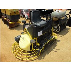 WACKER CRT-36-25K-H CONCRETE TROWEL, VIN/SN:0620027 -RIDE ON, GAS ENGINE