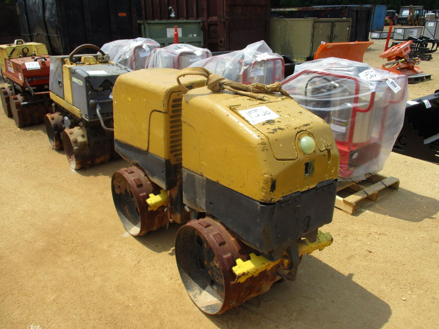 WACKER REMOTE CONTROL WALK BEHIND COMPACTOR