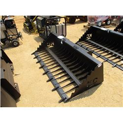 BUCKET 78" SKELETON W/TEETH FITS SKID STEER LOADER