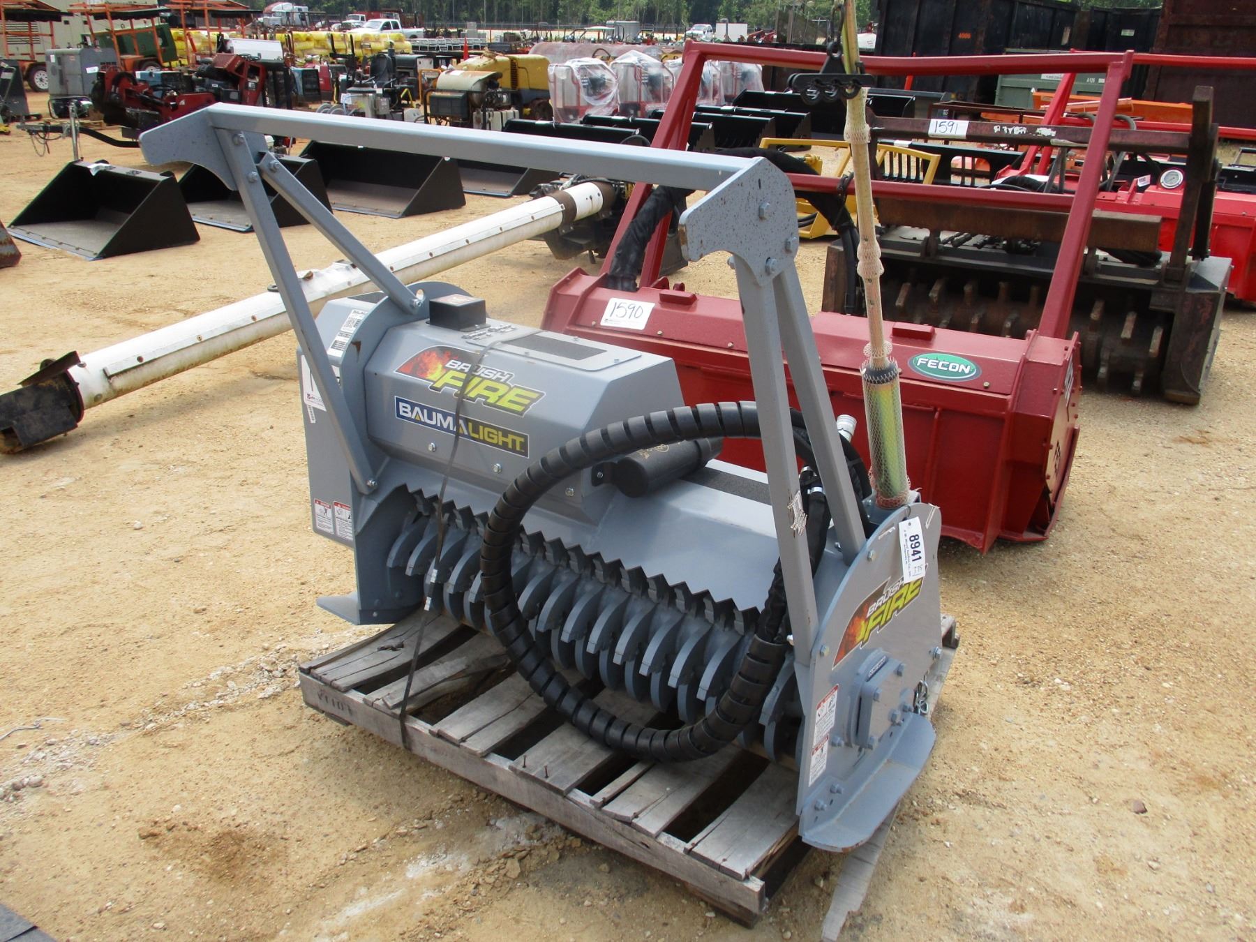 2017 BAUMALIGHT MS548 MULCHING HEAD, VIN/SN5052 48" WIDTH, FITS SKID