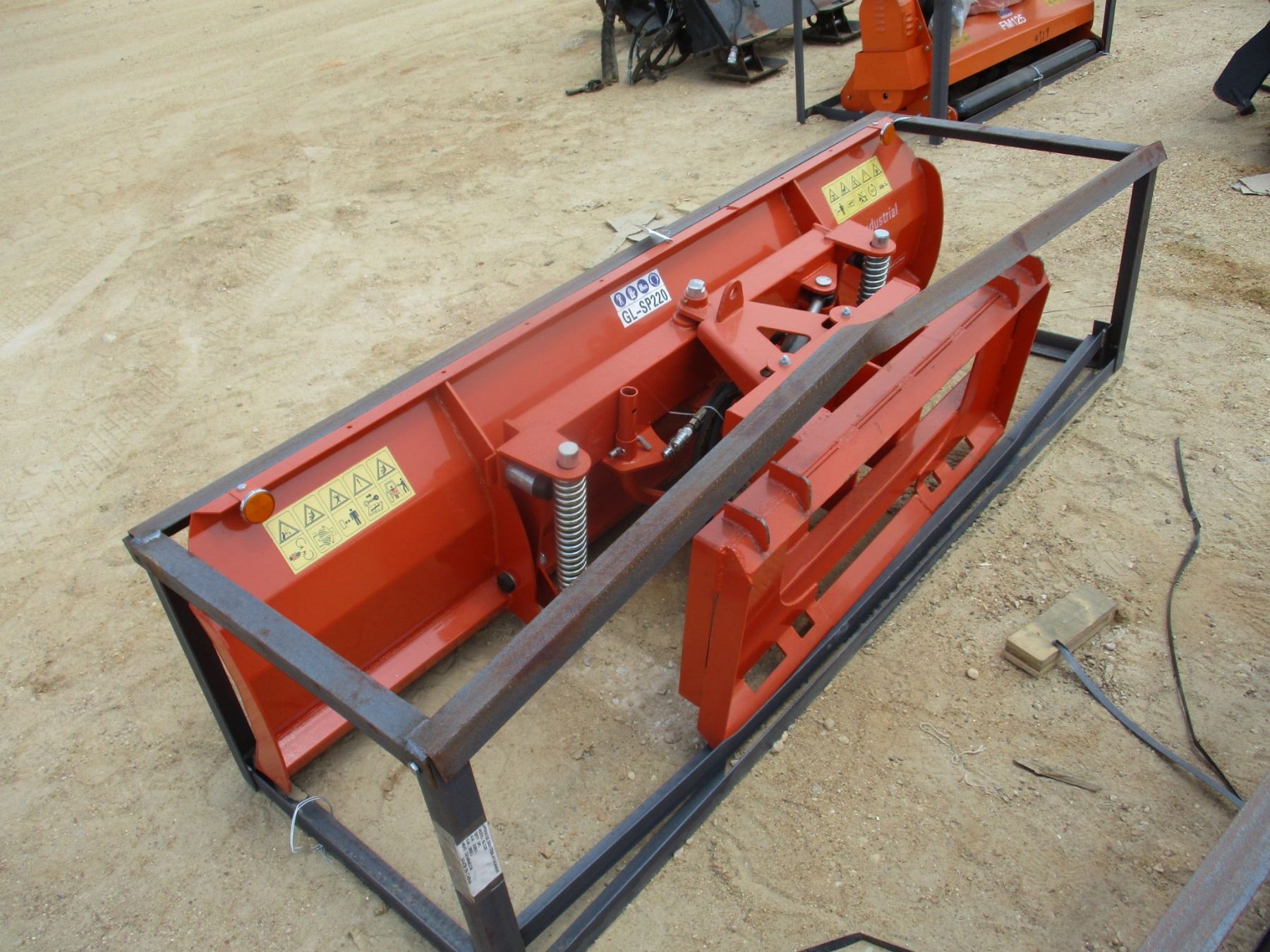 SNOW PLOW/DOZER BLADE, 86", FIT SKID STEER LOADER