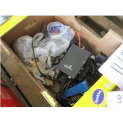 (2) COBRA C.B. RADIOS & ELECTRICAL MISC