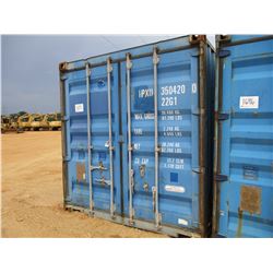20' STEEL SHIPPING CONTAINER