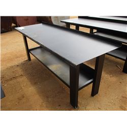 29.5" X 90" HEAVY DUTY WORK BENCH W/SHELF