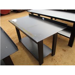 29" X 60" METAL WORK TABLE W/SHELF