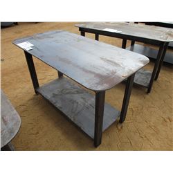 HEAVY DUTY 30X57 WELDING SHOP TABLE W/SHELF