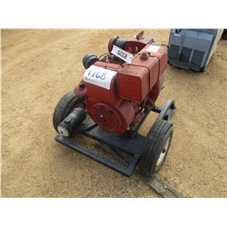 HOMELITE 4" WATER PUMP, GAS ENGINE