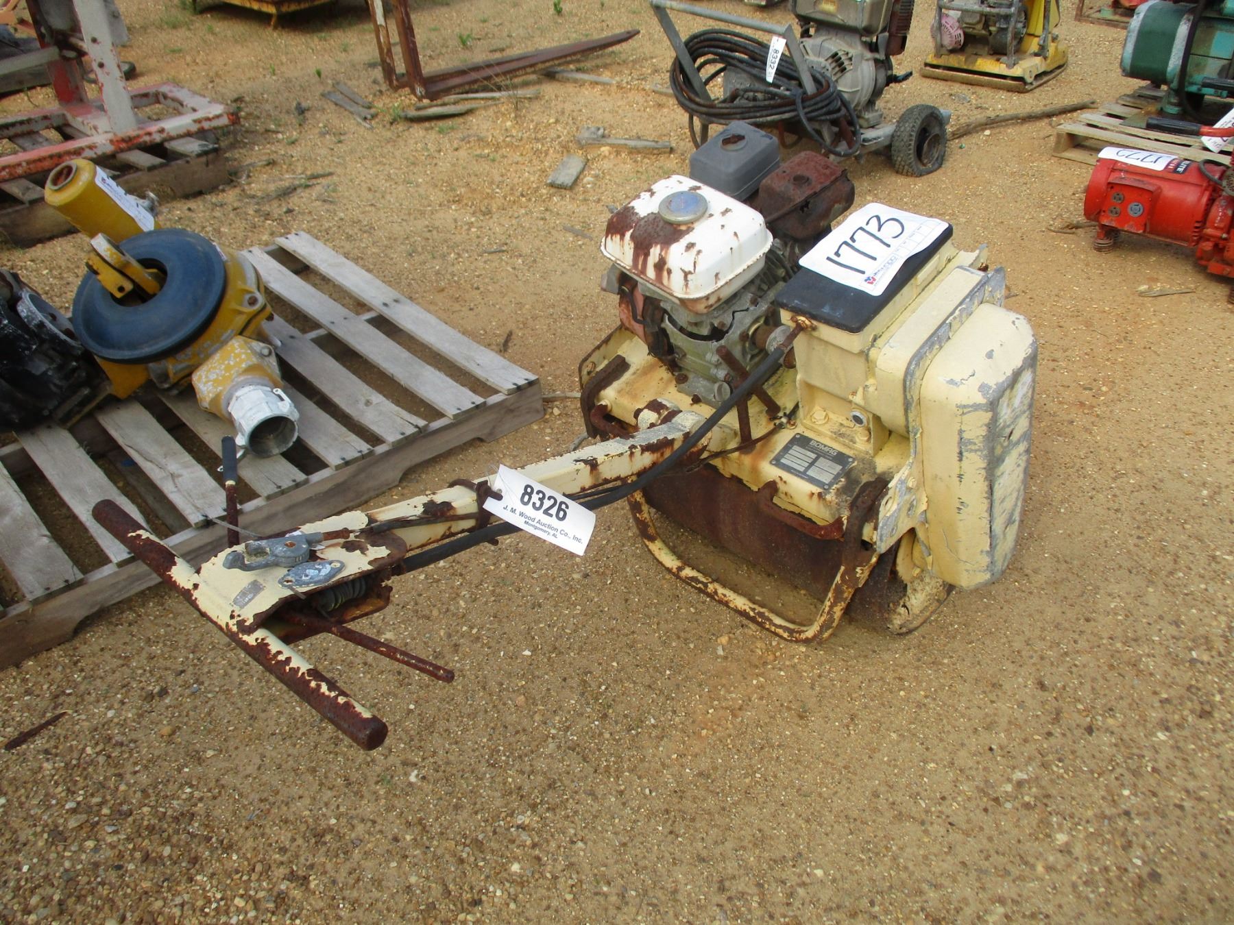 BOMAG BW55E ROLLER PACKER, WALK BEHIND