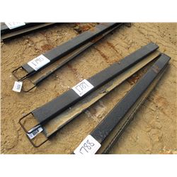 FORK EXTENSION, - 72" LIGHT DUTY