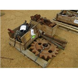 MISC CHAIN LINK, SPROCKET, BOLTS, BRAKE PARTS