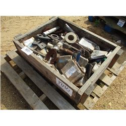 1 BOX OF MISC PINKS & U-BOLT ASSEMBLY