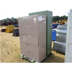 (2) METAL FILE CABINETS
