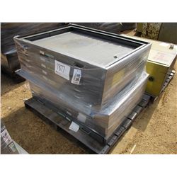 (2) BLUE PRINT CABINET