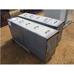 (2) 5 DRAWER FILE CABINET