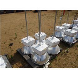 (4) SPORTLITE WAREHOUSE OVERHEAD LIGHTS