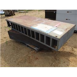 (2) METAL STORAGE LOCKER