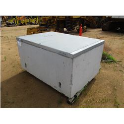 CONCRETE BOX W/GALVANIZED LID 54" X 78" X 36"