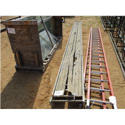 ALUMINUM WALK BOARD, - 28'