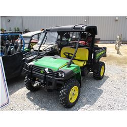 JOHN DEERE 825I XUV, VIN/SN:1M0825GSVBM018775 - 4X4, WINCH, EFI, DUMP BED, METER READING 98 HOURS (W