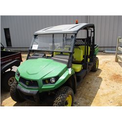 2015 JOHN DEERE XUV-550S4 SIDE BY SIDE, VIN/SN:1M0550FBAFM040572 - 4x4, GAS ENGINE, WINDSHIELD, DUMP