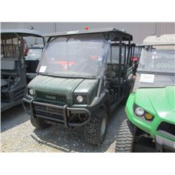 2015 KAWASAKI MULE 4010 SIDE BY SIDE, VIN/SN:JK1AFCR10FB525924 - 4X4, GAS ENGINE, WINDSHEILD, CANOPY