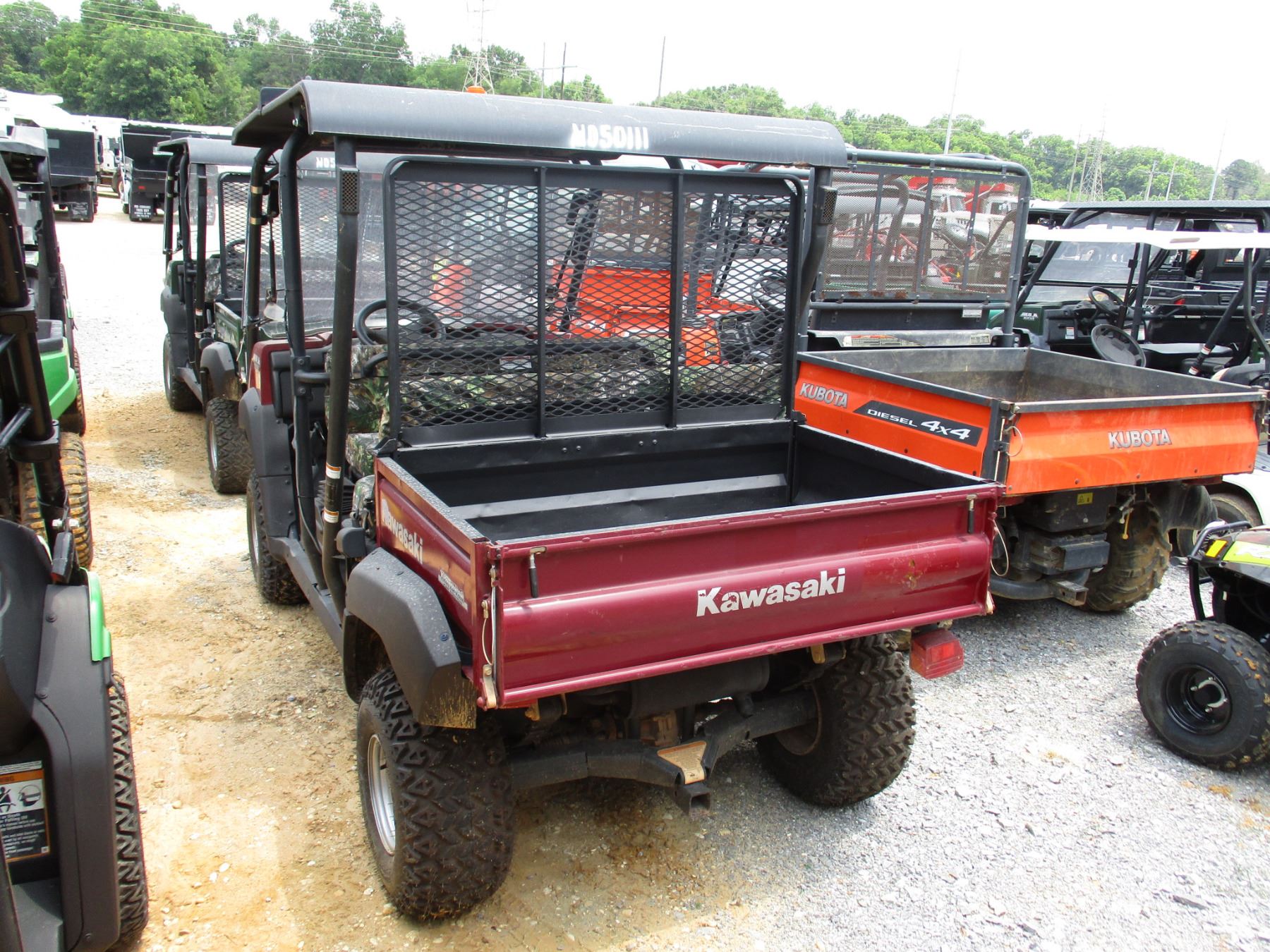 2015 KAWASAKI MULE 4010 SIDE BY SIDE, VIN/SNJK1AFCR15FB523909 4X4