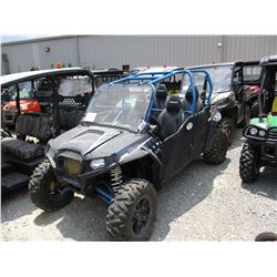POLARIS RZR4 RAZOR EFI - GAS ENGINE, WINDHSIELD, METER READING 205 HOURS