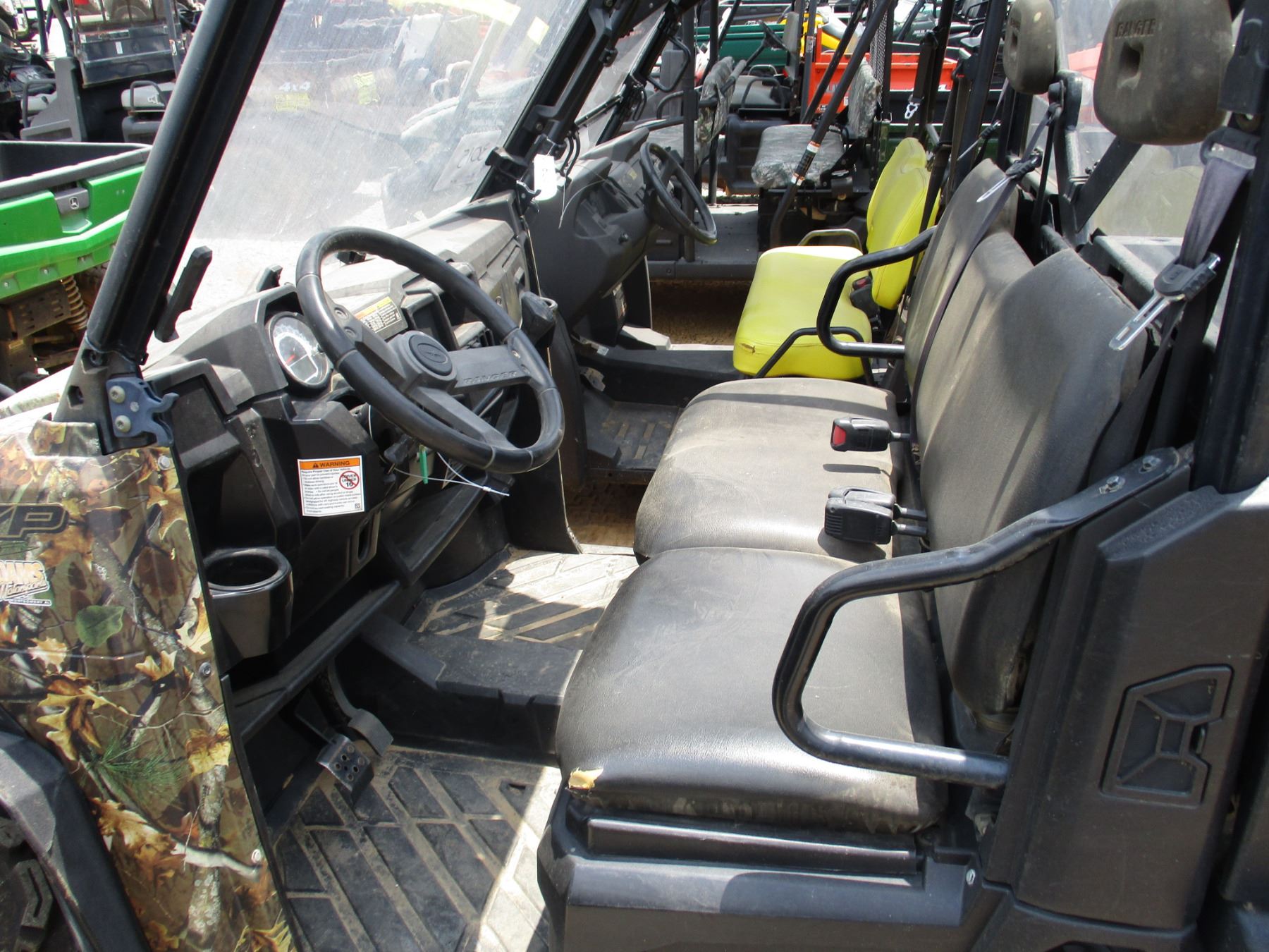 2014 POLARIS RANGER XP UTV, VIN/SN4XAUH88A8EG345319 4X4, WINDSHIELD