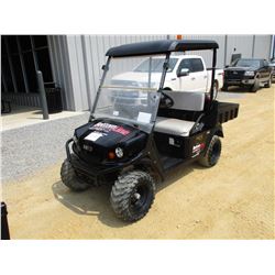 2015 EZ GO TERRAIN GOLF CART, VIN/SN:3095271 - GAS ENGINE, WINDSHIELD, DUMP BED, METER READING 190 H