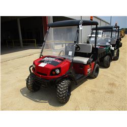 2015 EZ GO TERRAIN GOLF CART, VIN/SN:3099088 - GAS ENGINE, WINDSHIELD, DUMP BED, METER READING 575 H