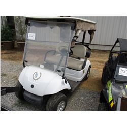 2012 YAMAHA YDREX3 GOLF CART, VIN/SN:JW9F423620 - 48V ELECTRIC, WINDSHEILD, CURTAINS, CANOPY (BATTER