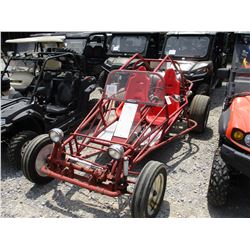 SHOP BUILT DUNE BUGGY, - GAS ENGINE, ROLL BAR, MANUAL TRANS, ODOMETER READING 55,888 MILES