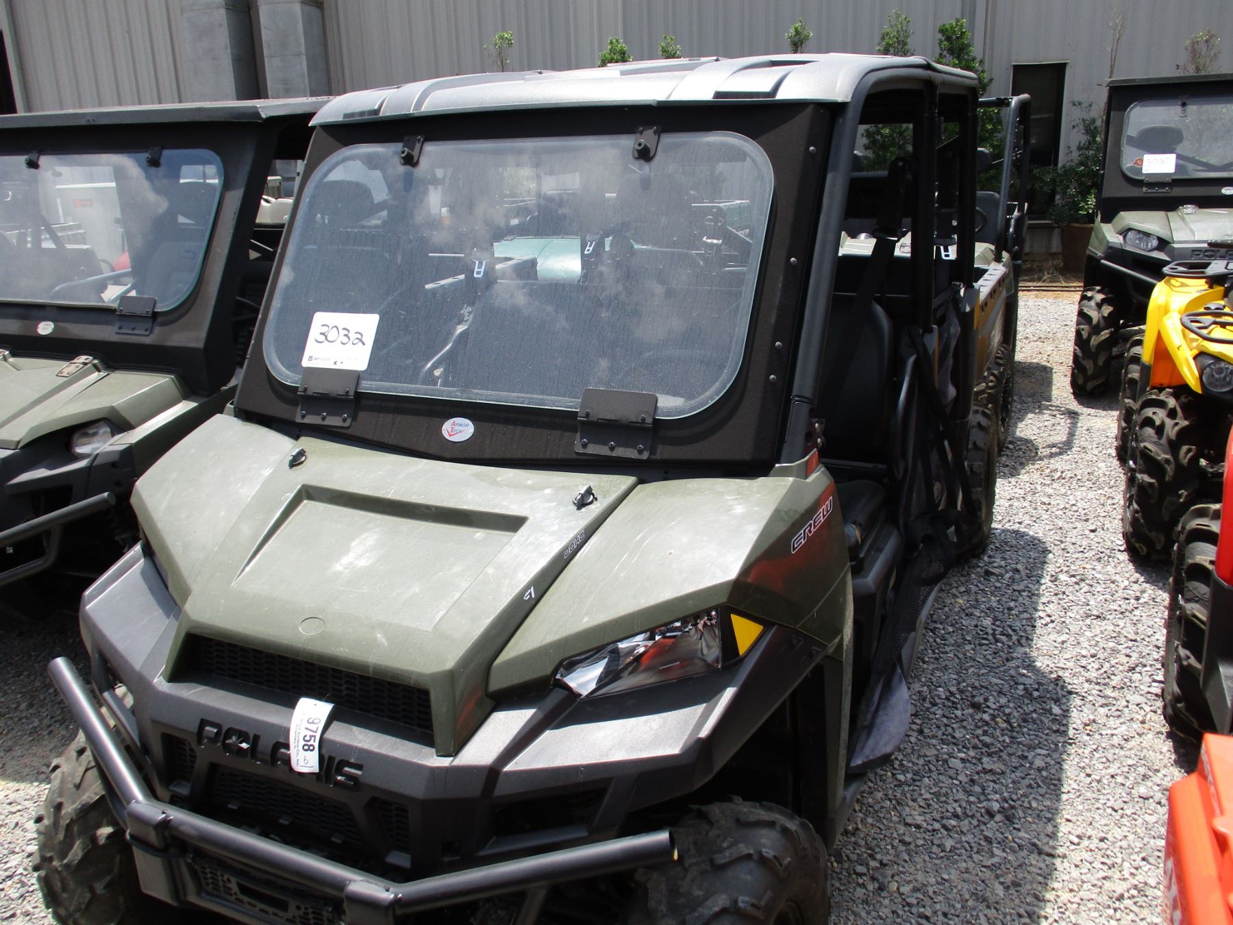POLARIS RANGER XP900 VIN/SN4XARUY870FB312688 4X4, CREW CAB
