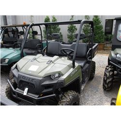 POLARIS 570 RANGER VIN/SN:3NSRCA575GG517423 - 4X4, GAS ENGINE, DUMP BED, METER READING 1,472 HOURS