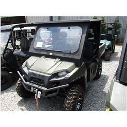 2010 POLARIS RANGER XP 800 UTV, VIN/SN:4XATF776AXA2885447 - 4X4, WINCH, WINDSHIELD, CANOPY, DUMP BED