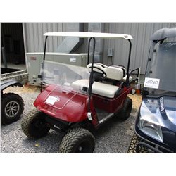 EZ-GO GOLF CART, VIN/SN:1019214 - ELECTRIC, REAR SEAT, WINDSHIELD, CANOPY